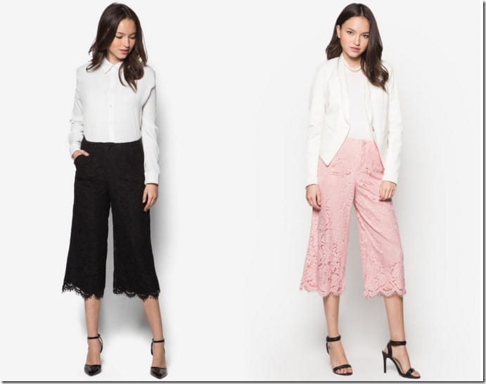 Lace Culottes In FOUR Covetable Colors