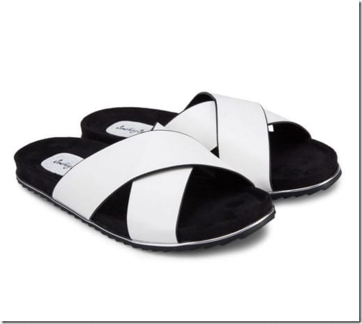 white-criss-cross-sliders