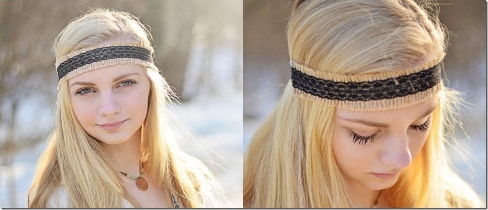 elastic-black-boho-headband