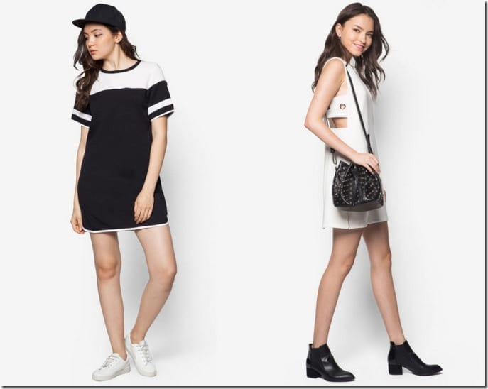 Wear A Sporty Tee Dress To Beat The Tropical Heat Stress