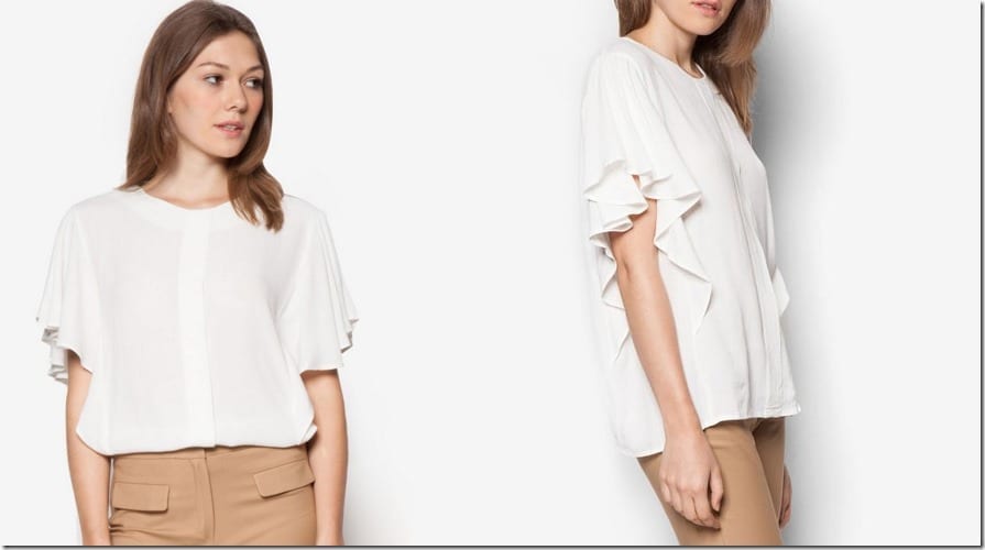 white-ruffle-sleeve-blouse