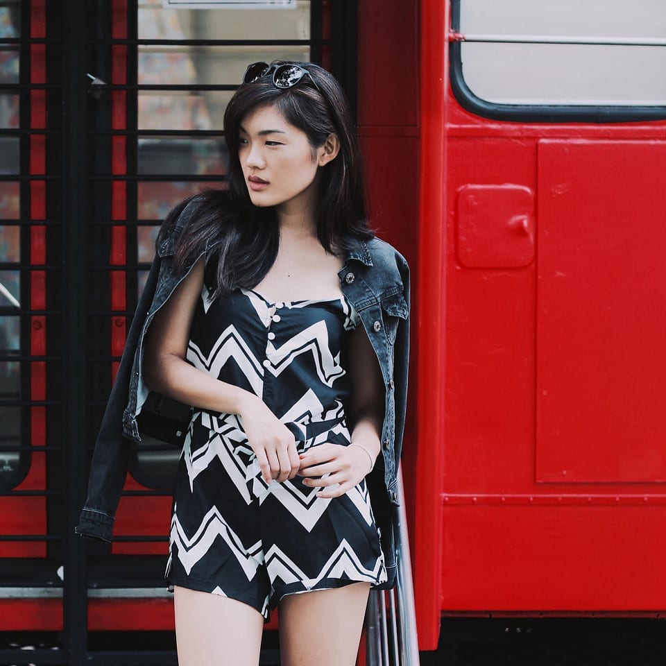 Tie Back Romper - Sunny Dahlias