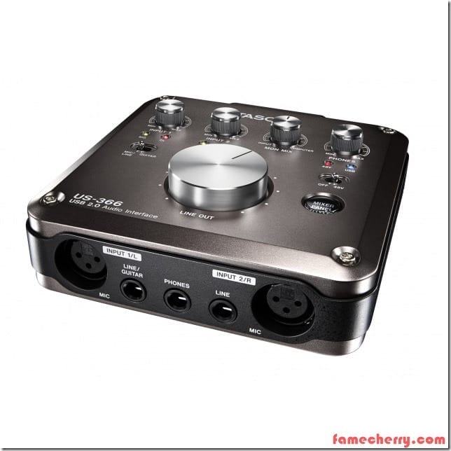 Tascam Audio Interface US 366 Malaysia