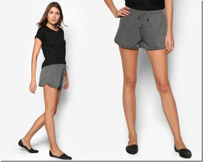 h&m jogger shorts womens