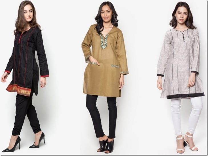 5 Kurti Style Tunic Blouse Ideas For Raya 2016