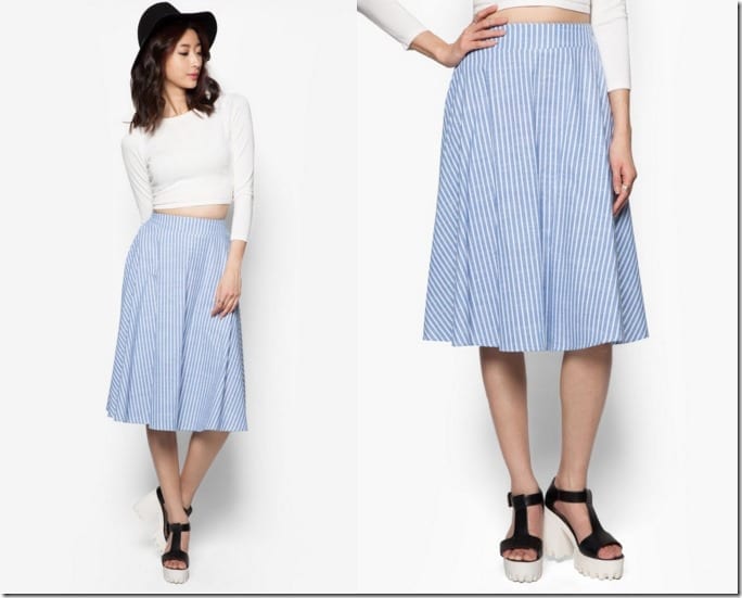 nautical-stripe-high-rise-midi-skirt