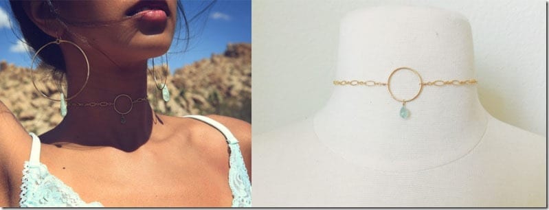 circle-gold-mint-choker-necklace