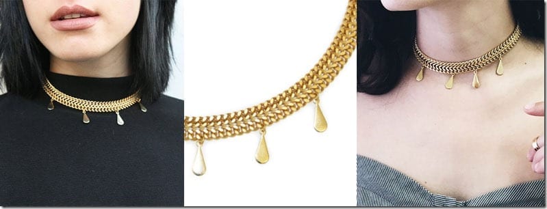 gold-drop-choker-necklace