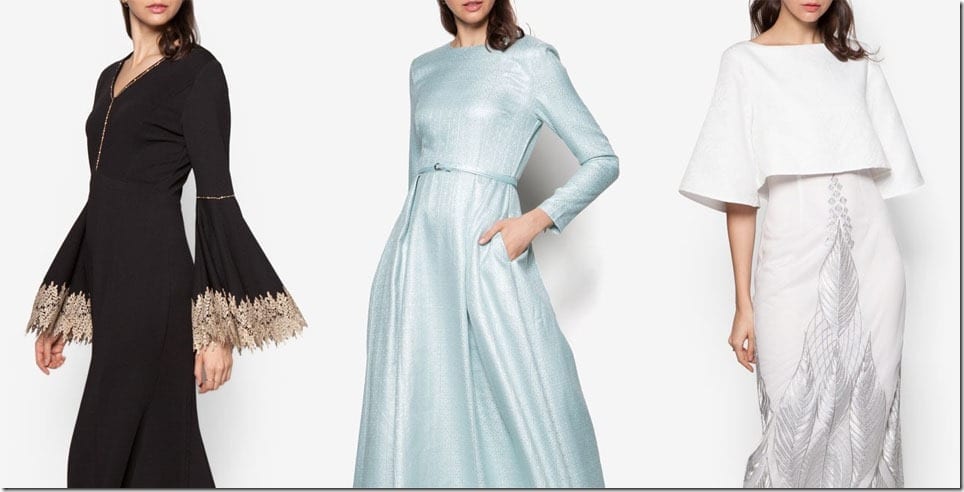 Princess-y Maxi Dress Ideas For Raya 2016