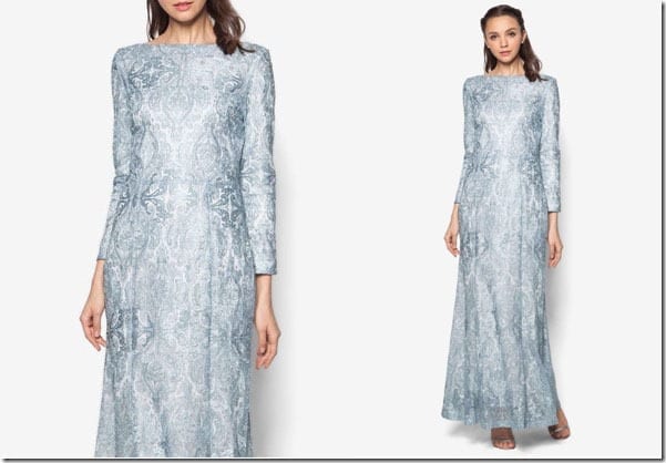 metallic-blue-lace-mermaid-dress