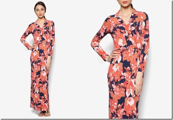 navy-orange-floral-maxi-dress