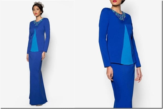 royal-blue-baju-kurung