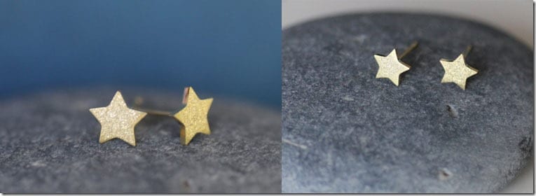 shimmery-gold-star-earrings