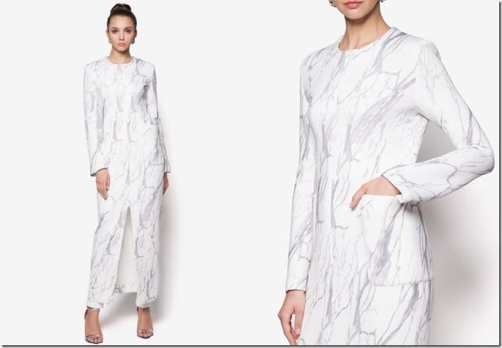 smoky-white-pocketed-maxi-dresss