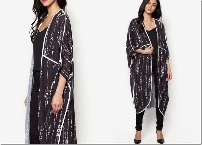 Long Flowy Cardigan Ideas For A Casual Raya 2016 Dressing