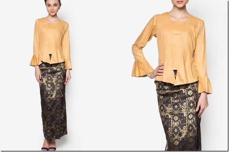 gold-flare-sleeve-kebaya