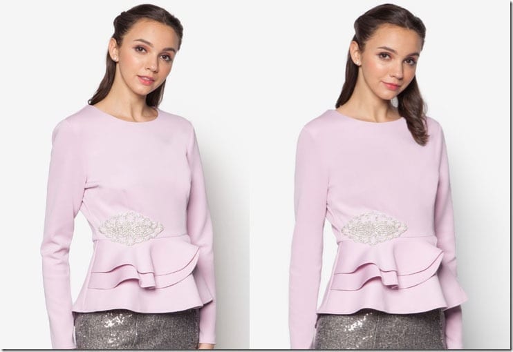 lilac-embellished-peplum-top