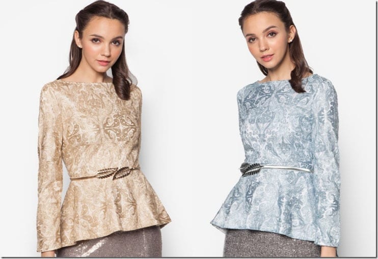 6 Peplum Top Ideas For Your Raya 2016 Wardrobe