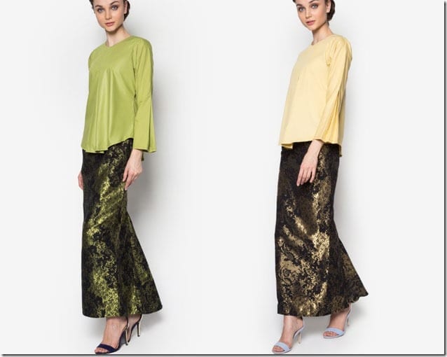 Songket Style Modern Kurung Ideas For Raya 2016