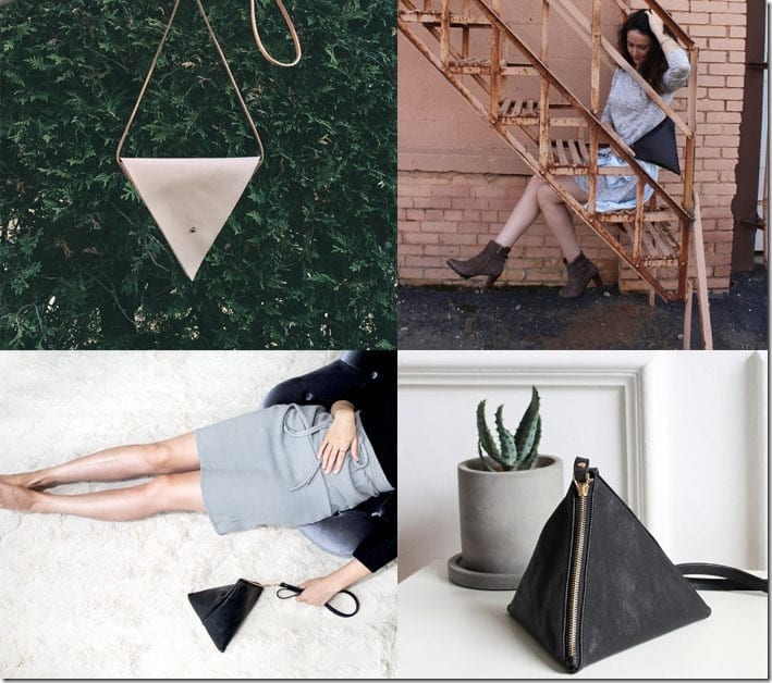 7 Unique Triangle Shaped Bag Ideas To Turn Any Basic Outfit Around