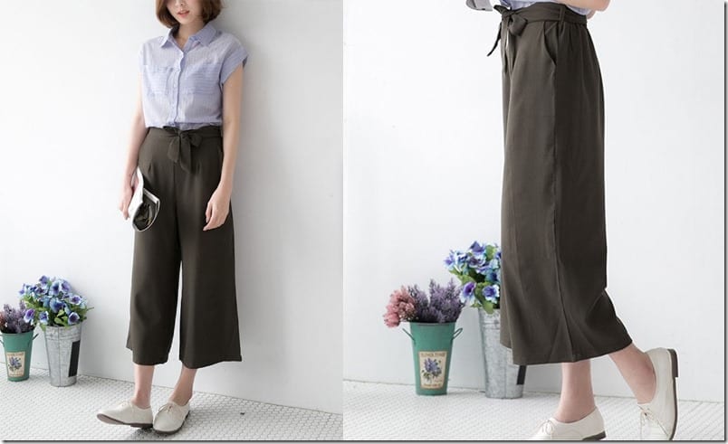 army-green-flowy-trousers