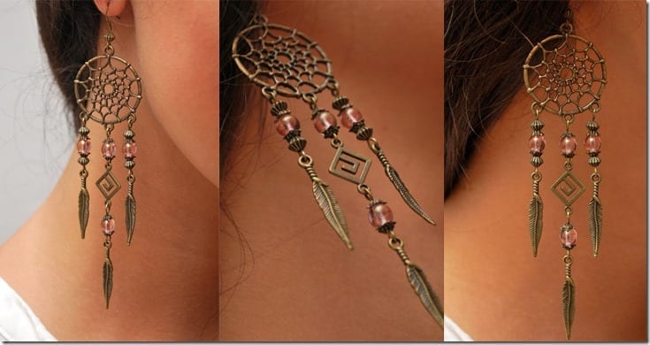 bohemian-dreamcatcher-earrings