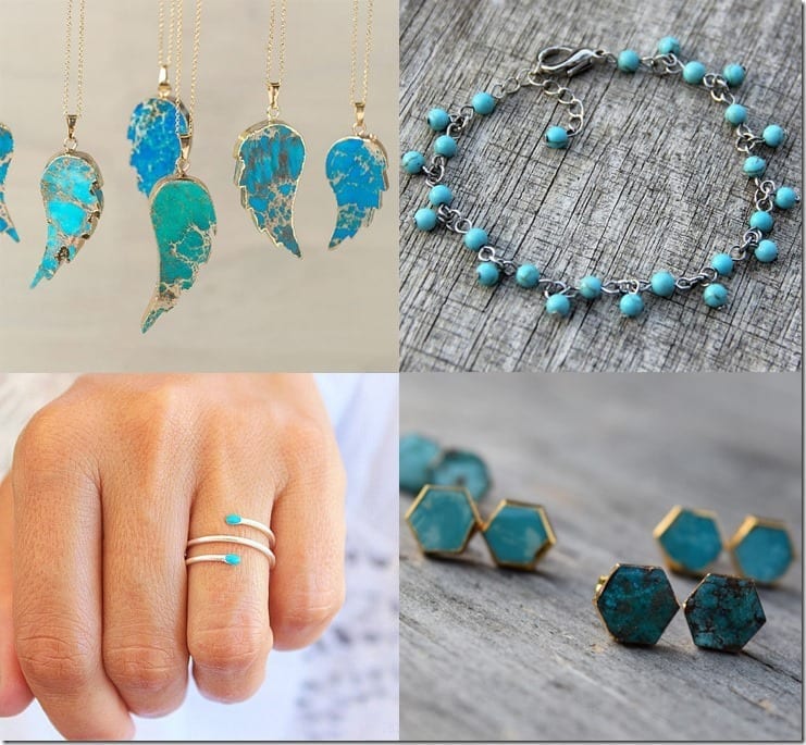 7 Turquoise Jewelry Ideas For Pops Of Cool Sea Blue