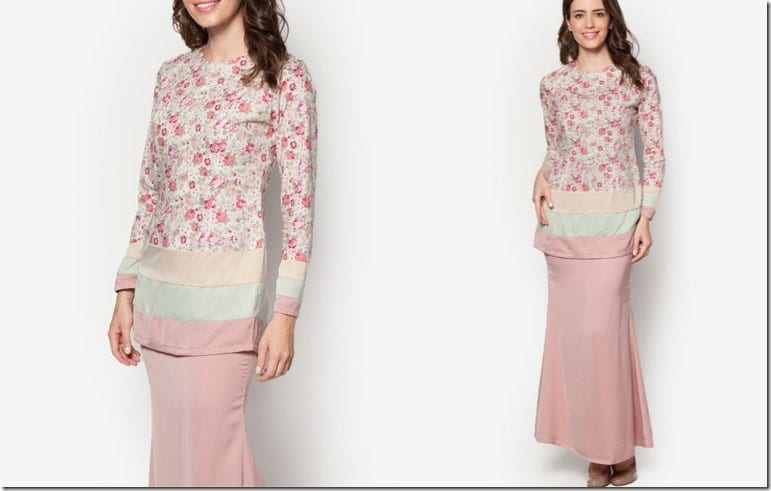 dusty-pink-floral-pastel-kurung