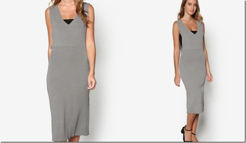 grey-deep-v-pinafore-dress