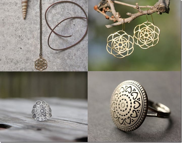 Mandala Inspired Jewelry You Can Wear