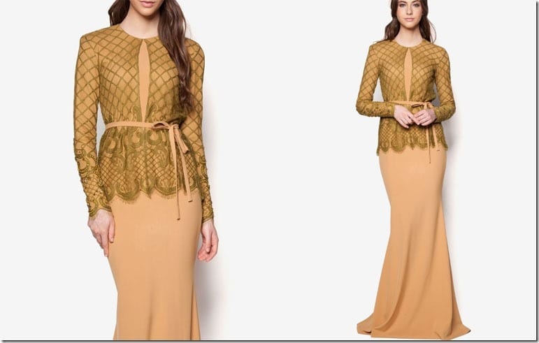 olive-beige-ribbon-lace-kebaya-dress