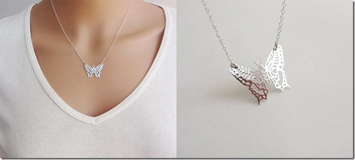 silver-butterfly-charm-necklace