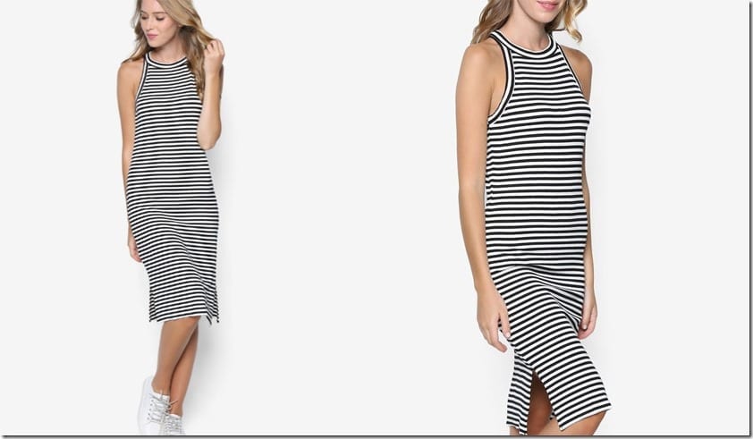 stripe-ribbed-dress