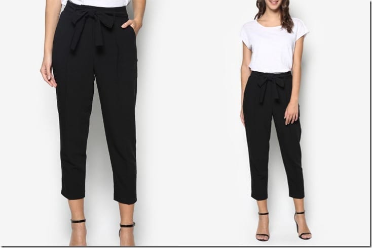 black-tie-waist-pants