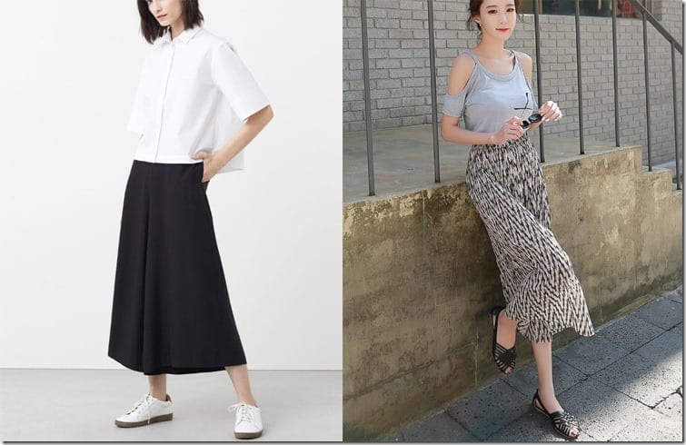 5 Flared + Cropped Summer Pants Ideas