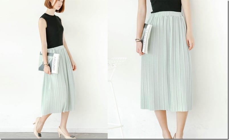 pleated-baby-green-midi-skirt