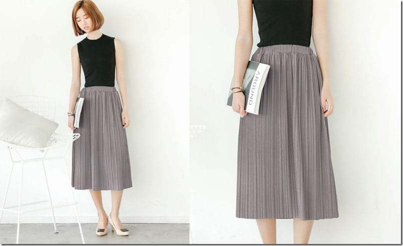 pleated-grey-midi-skirt