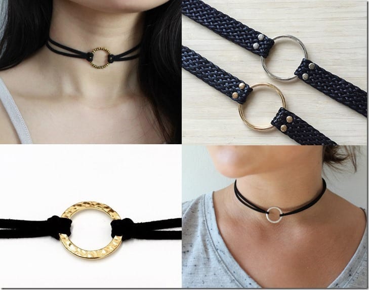 The Circle Choker Jewelry Trend