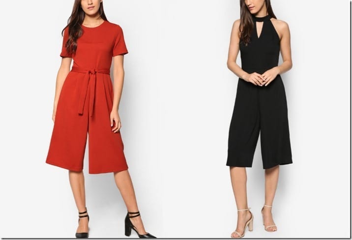 Halter And Culotte Style Jumpsuit Ideas