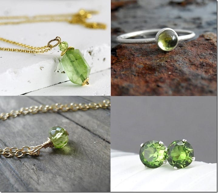 Peridot Green Jewelry Inspiration