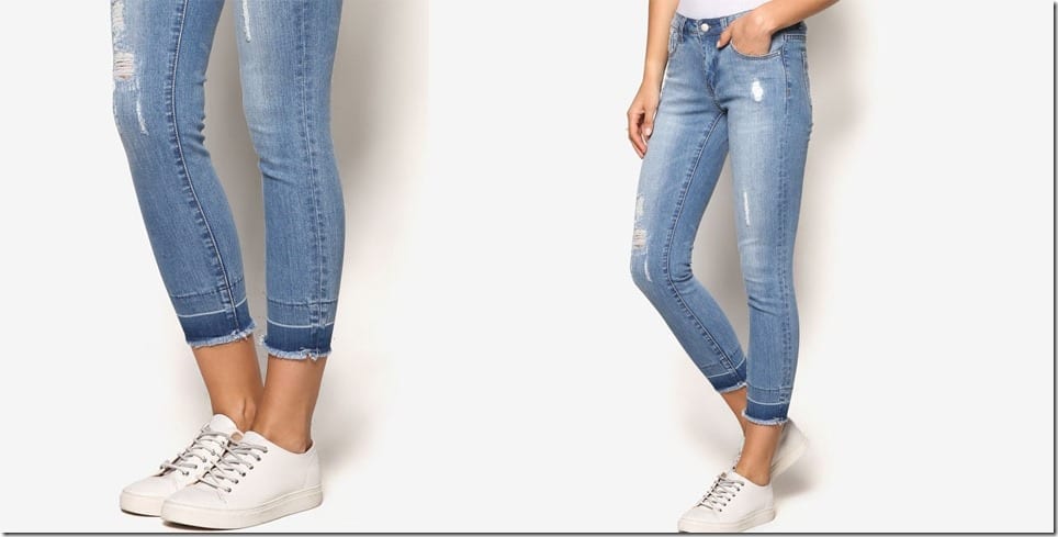 raw-hem-high-waist-skinny-jeans