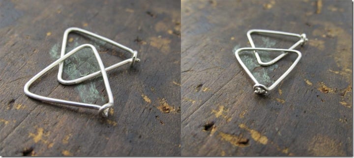 tiny-hammered-triangle-hoops