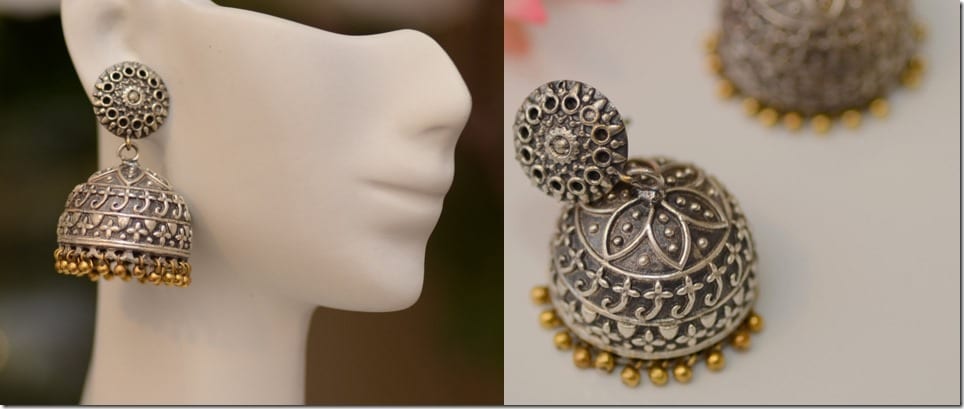 antique-two-tone-embossed-jhumka-earrings