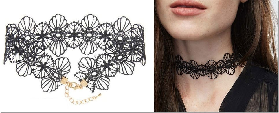 black-floral-lace-choker