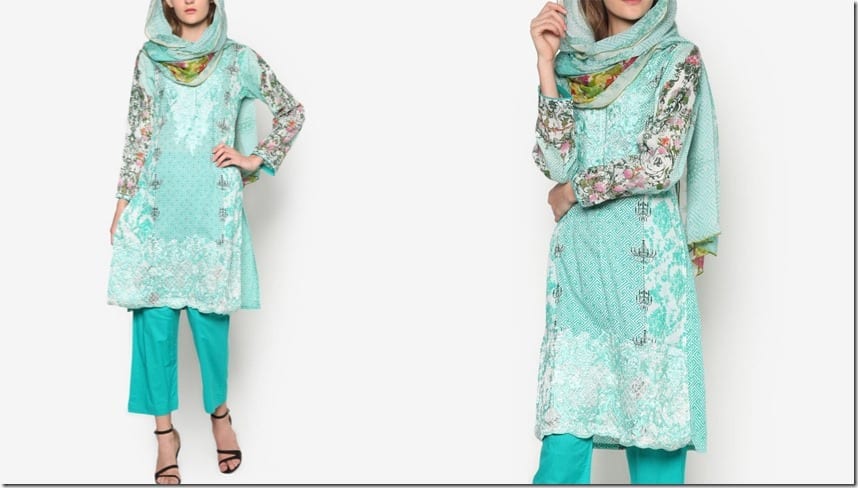 floral-mint-green-kurti-set