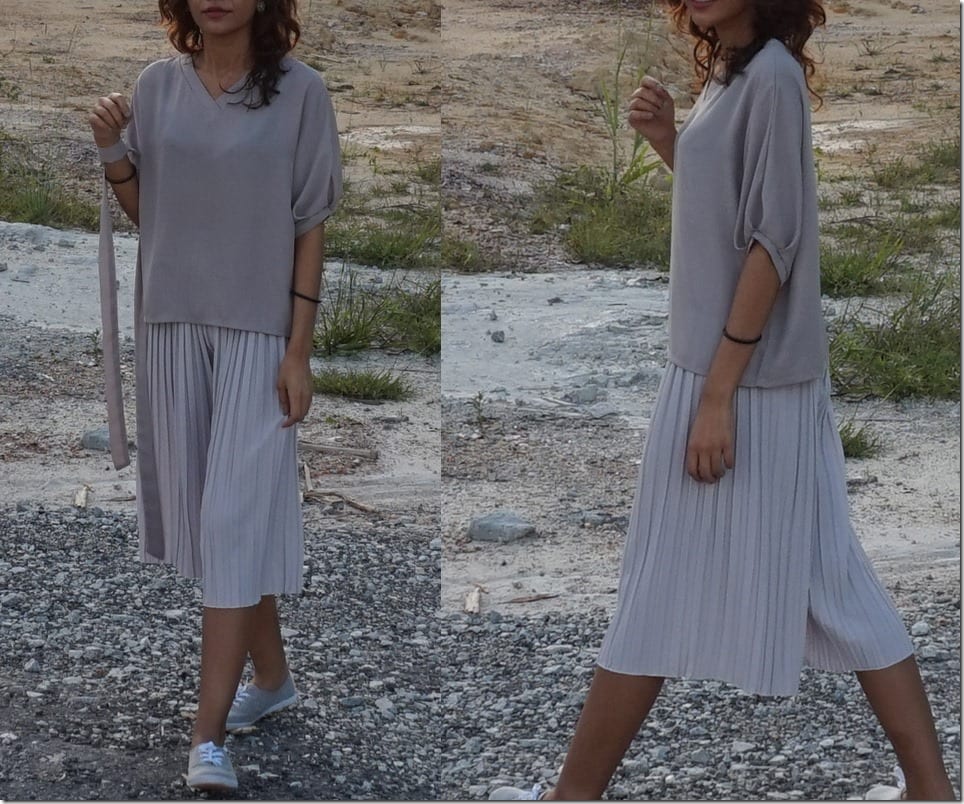 Grey Culotte Ideas For Your Minimalist Wardrobe