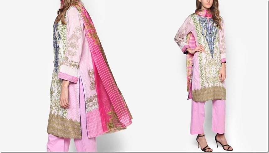 pink-blue-patterned-kurti-set