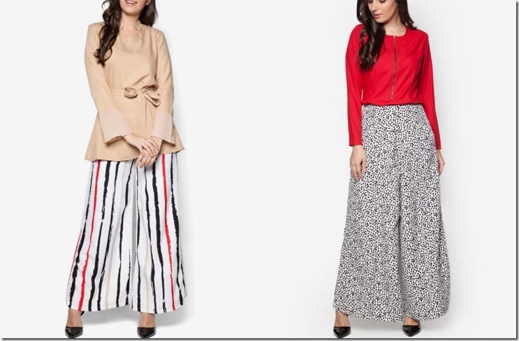 What To Wear With Printed Palazzo Pants?