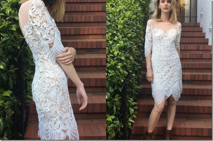 white-boho-short-lace-dress-sleeves