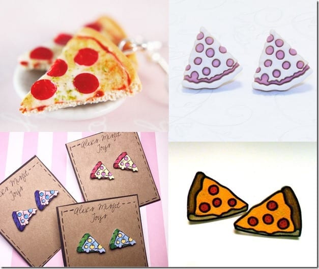 Delicious Pizza Earrings You Can Wear